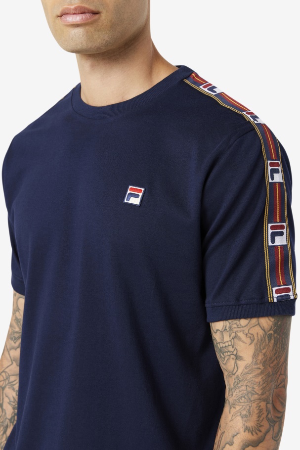 Fila UK Peacoat Oliver Tee
