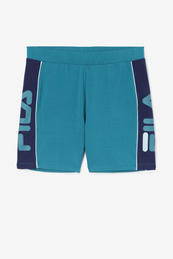 Fila UK Deep Lake/Navy/Iced Aqua Davina Bike Short