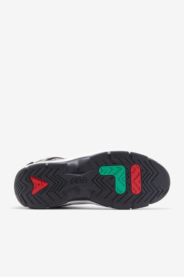 Fila UK Black/Jelly Bean/Lemon Men\'s Grant Hill 2