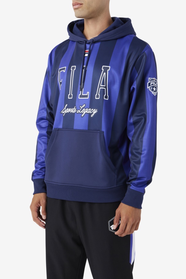 Liberty/Navy/White Soni Hoodie Fila UK