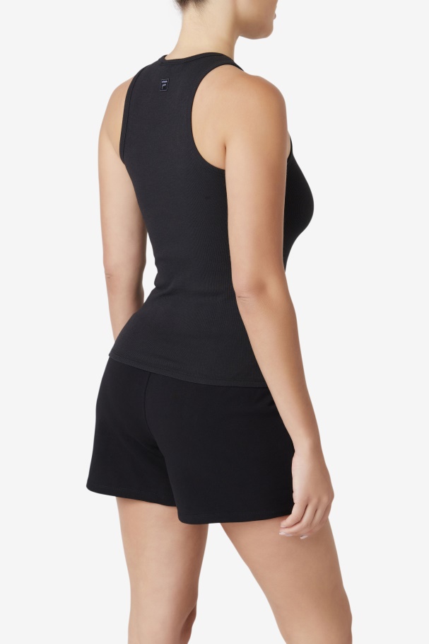 Black Fila UK Alexia Tank