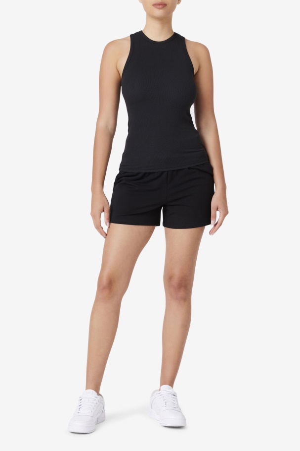 Black Fila UK Alexia Tank