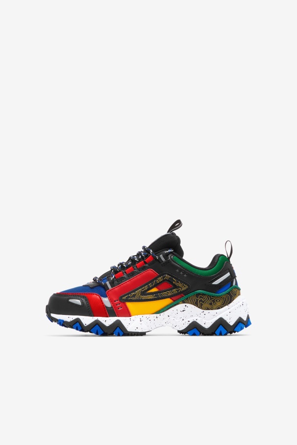 Big Kids\' Oakmont Tr Fila UK Blue/Red/Amazon