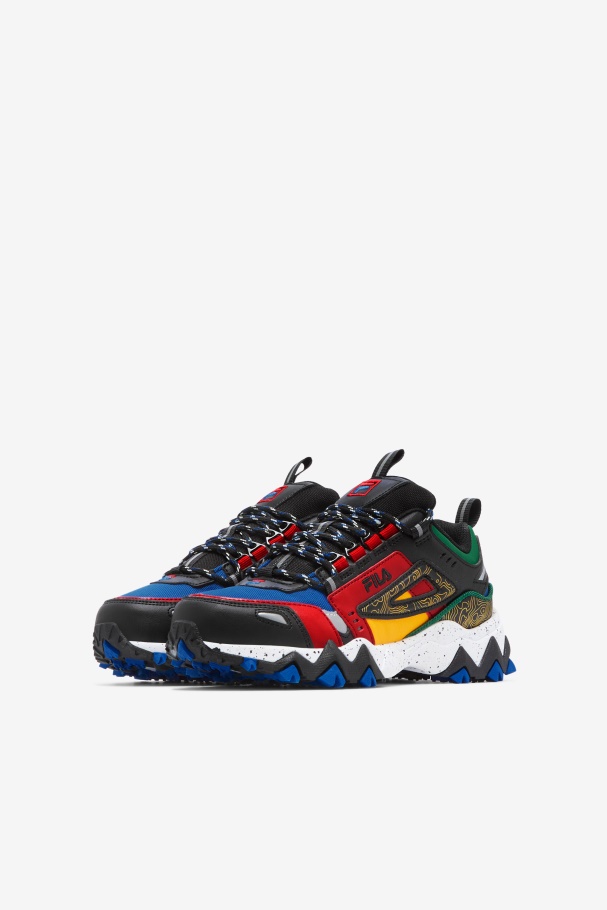 Big Kids\' Oakmont Tr Fila UK Blue/Red/Amazon