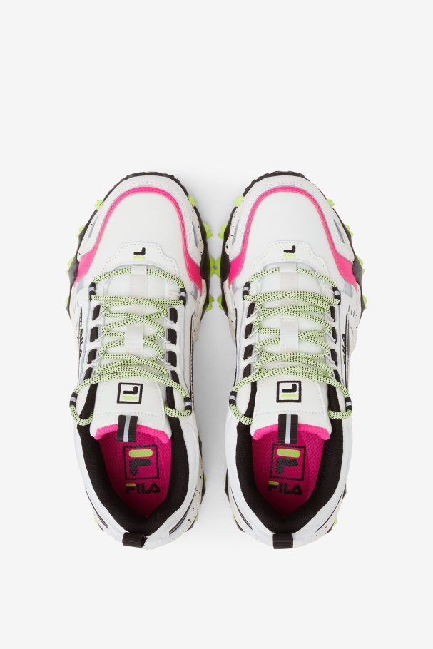 Women\'s Oakmont Tr White/Black/Atomic Blue Fila UK