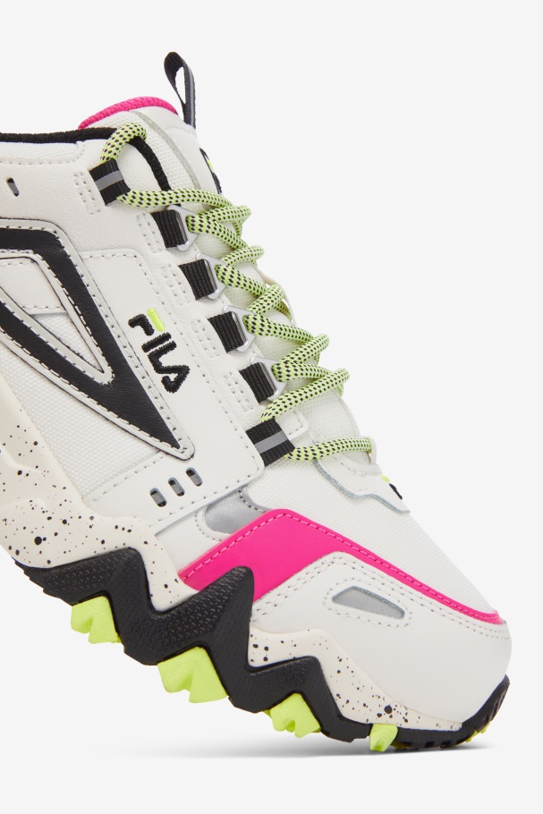 Women\'s Oakmont Tr White/Black/Atomic Blue Fila UK
