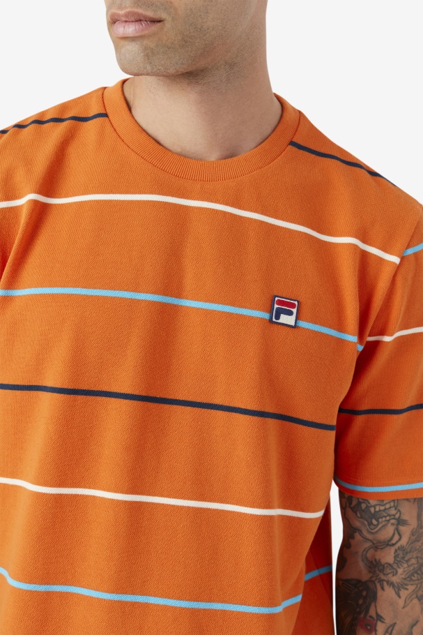Fila UK Thiago Crew Orange/Teal/Egret
