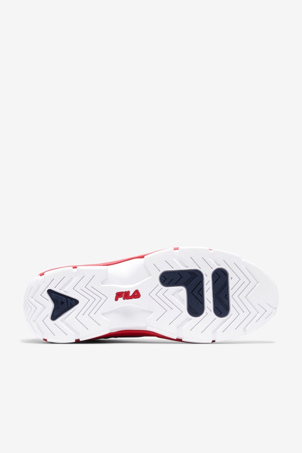 Men\'s Grant Hill 2 Game Break White/Blues/Red Fila UK