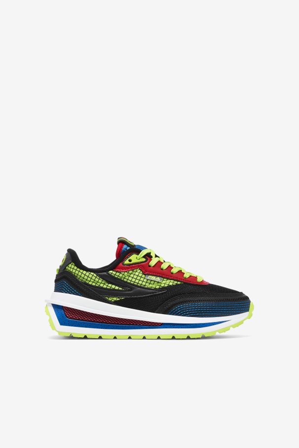 Little Kids' Renno Fila UK Black/Blue/Red