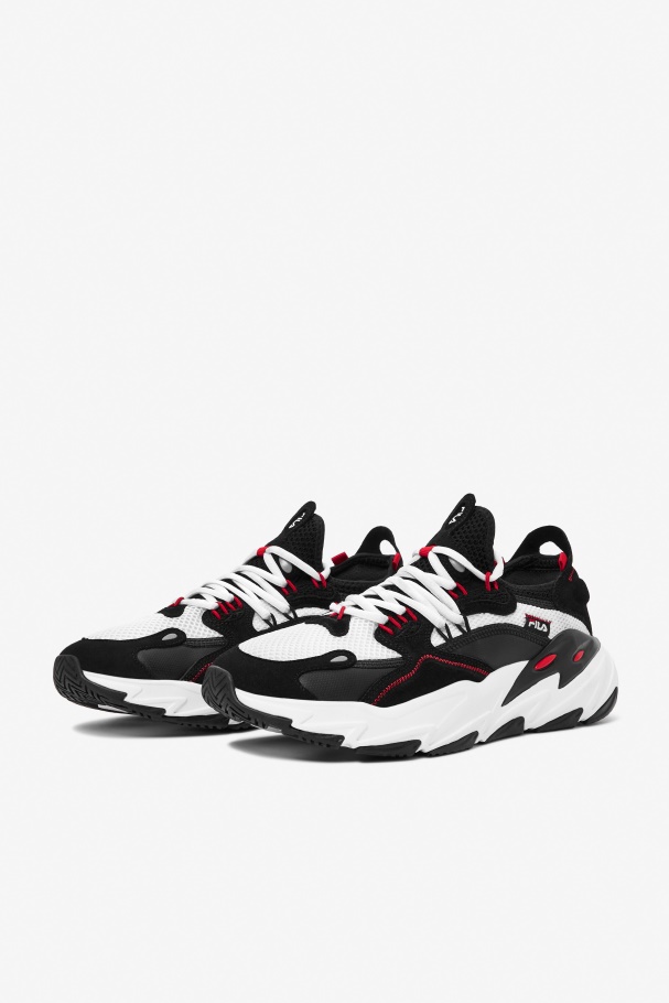 White/Black/Red Fila UK Men\'s Ray Tracer Evo 2