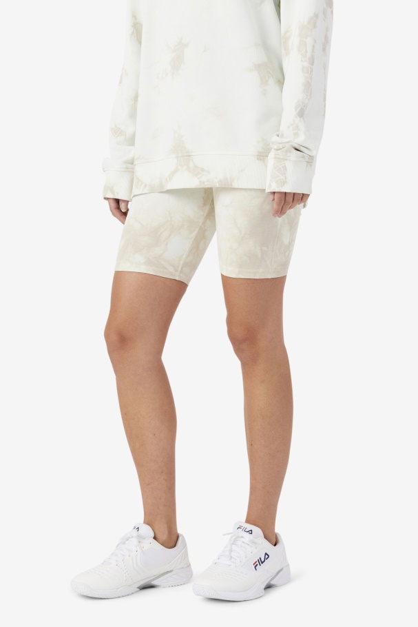 Stone/Navy Kamari Bike Short Fila UK