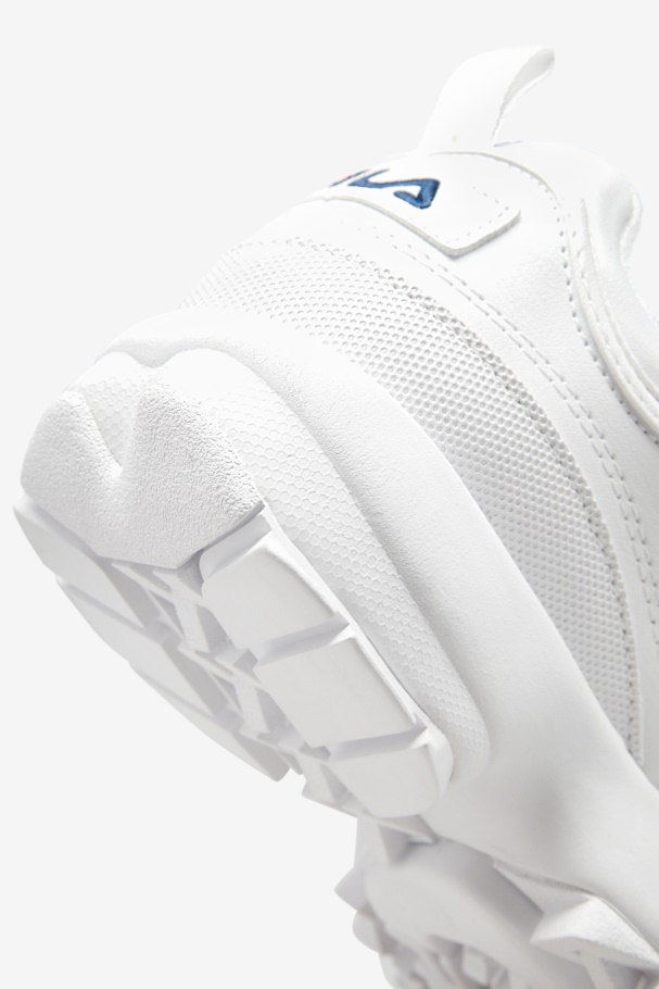 Fila UK White/Navy/Red Men\'s Disruptor 2 Premium