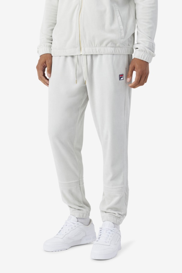 Dawn Blue Fila UK Ravid Velour Pant