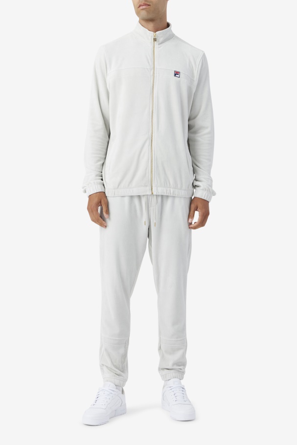 Dawn Blue Fila UK Ravid Velour Pant