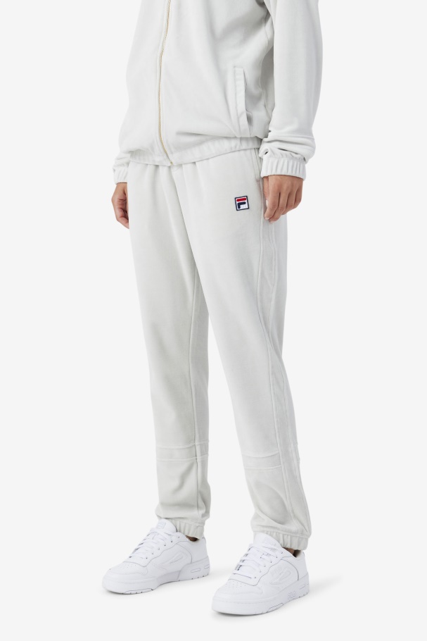 Dawn Blue Fila UK Ravid Velour Pant