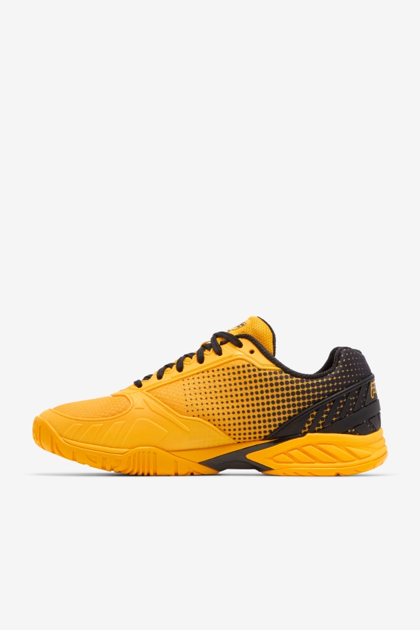 Citrus/Black Fila UK Men\'s Volley Zone