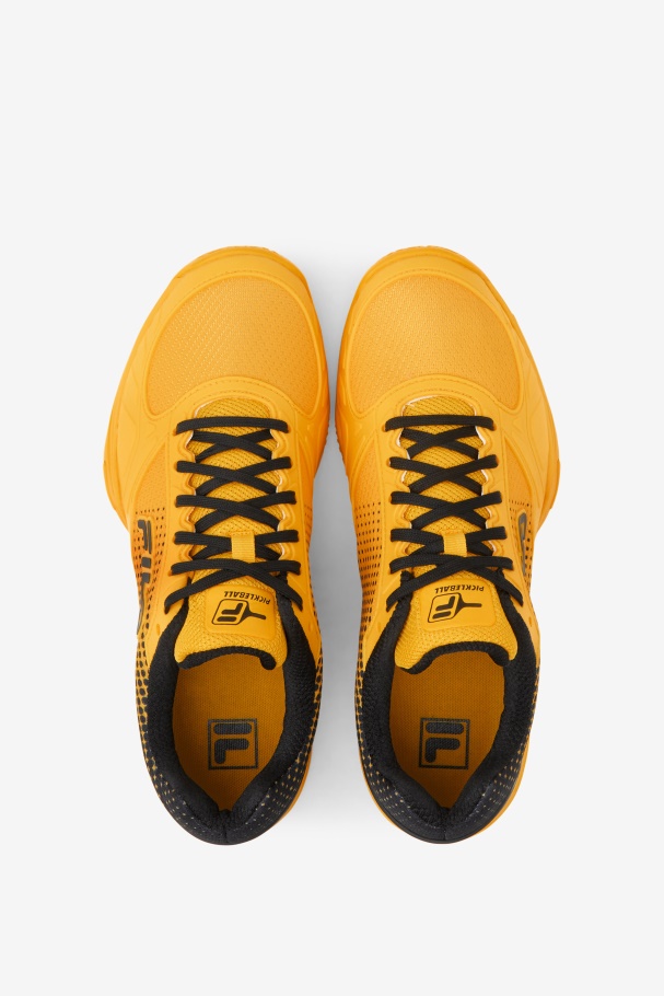 Citrus/Black Fila UK Men\'s Volley Zone