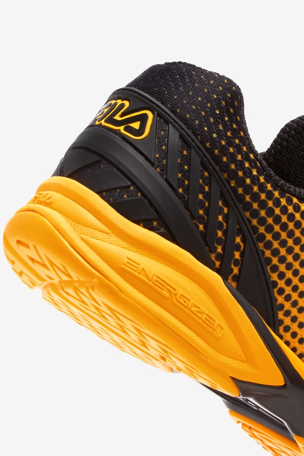 Citrus/Black Fila UK Men\'s Volley Zone