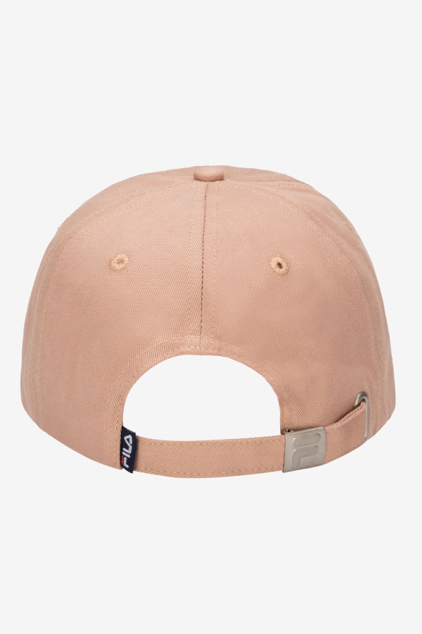 Fila UK Mahogany Rose Embroidered Logo Baseball Hat