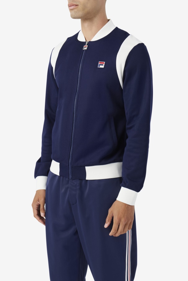 Colton Bomber Navy/Egret Fila UK