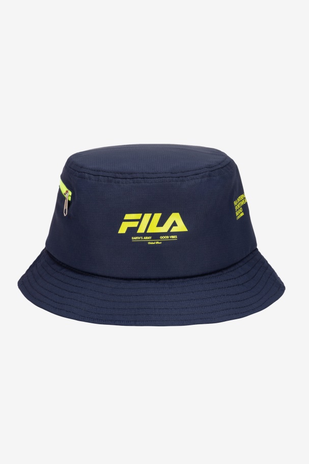 Fila UK Ripstop Bucket Hat Navy