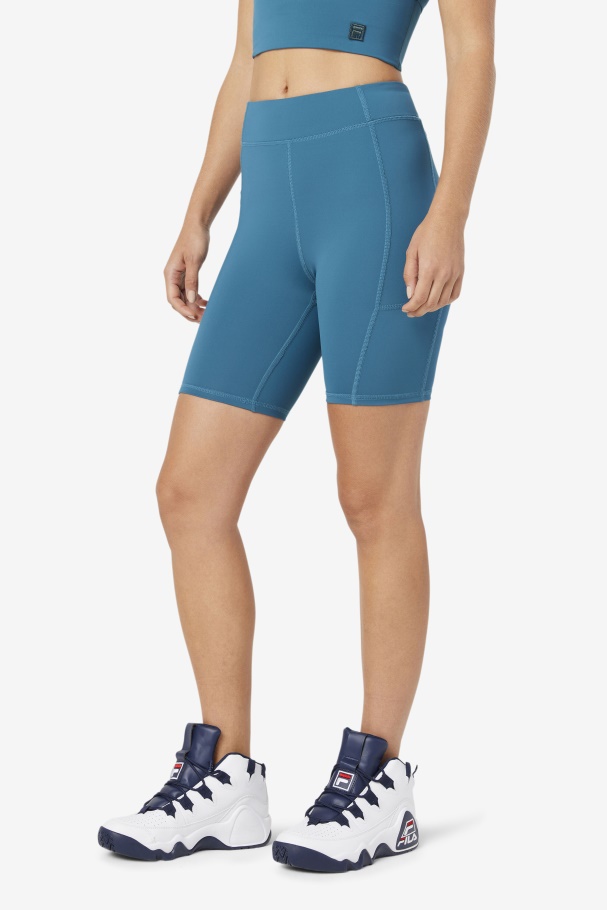 Tiana Bike Short Fila UK Blue Coral