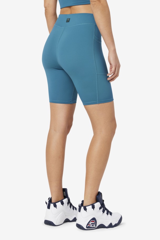 Tiana Bike Short Fila UK Blue Coral