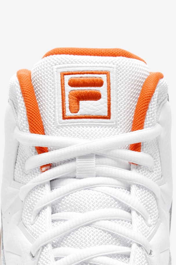 White/Mandarin Red/Gardenia Men\'s MB Fila UK