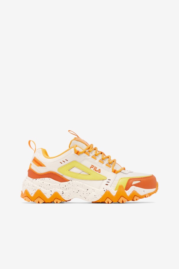 Gardenia/Yellow/Amber Yellow Fila UK Women's Oakmont Tr