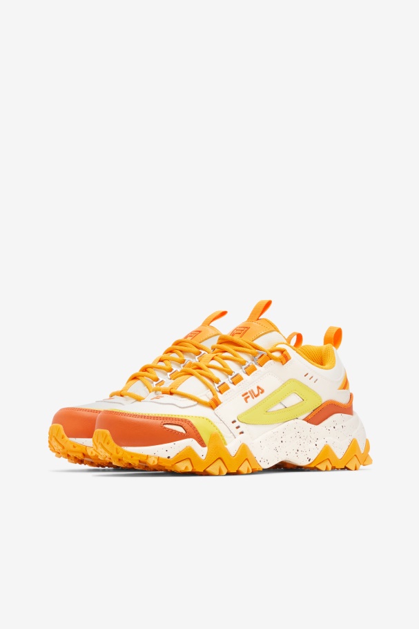 Gardenia/Yellow/Amber Yellow Fila UK Women\'s Oakmont Tr
