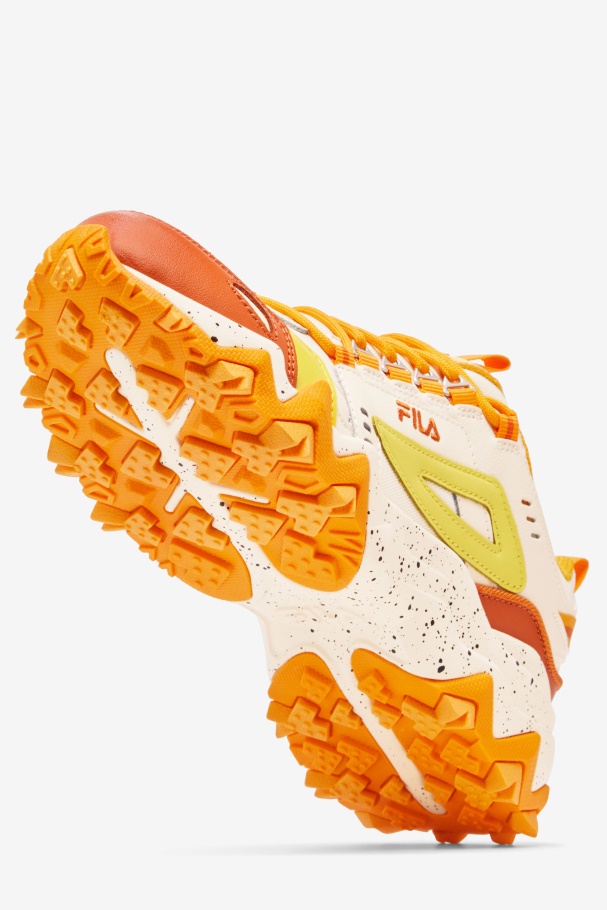 Gardenia/Yellow/Amber Yellow Fila UK Women\'s Oakmont Tr