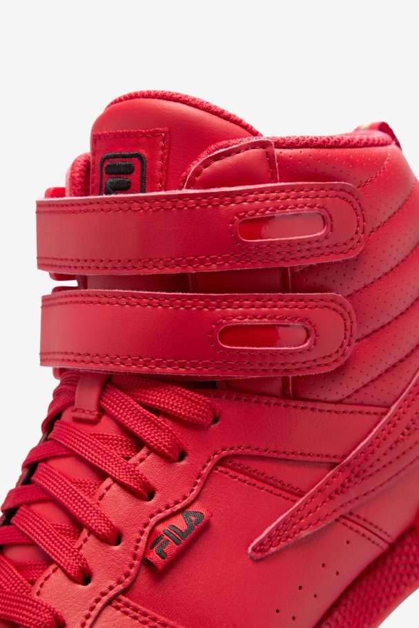 Women\'s F-14 Red/Black Fila UK