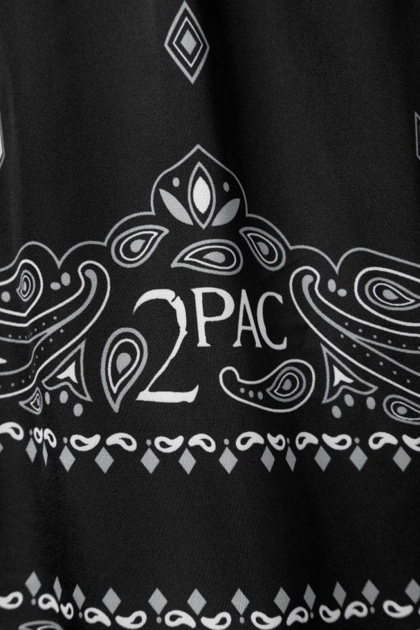 Black/White Fila UK 2Pac Bandana Print Boxer