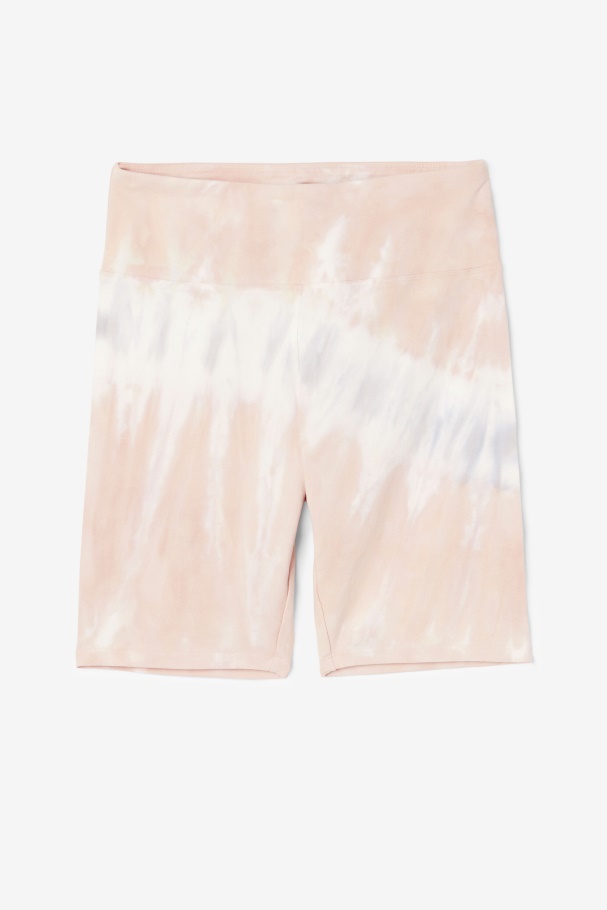 Fila UK Gardenia/White/Belgian Block Taima Tie Dye Bike Short