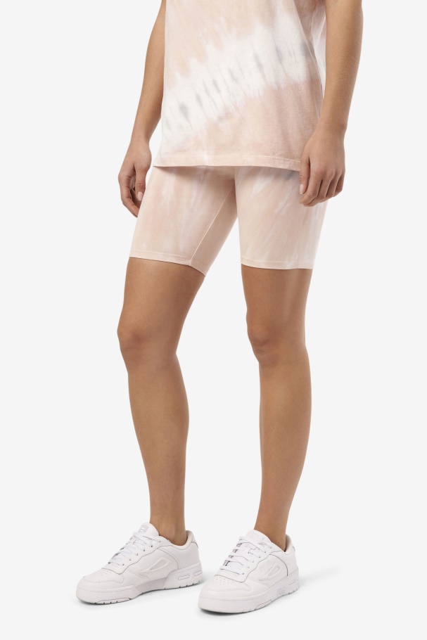 Fila UK Gardenia/White/Belgian Block Taima Tie Dye Bike Short