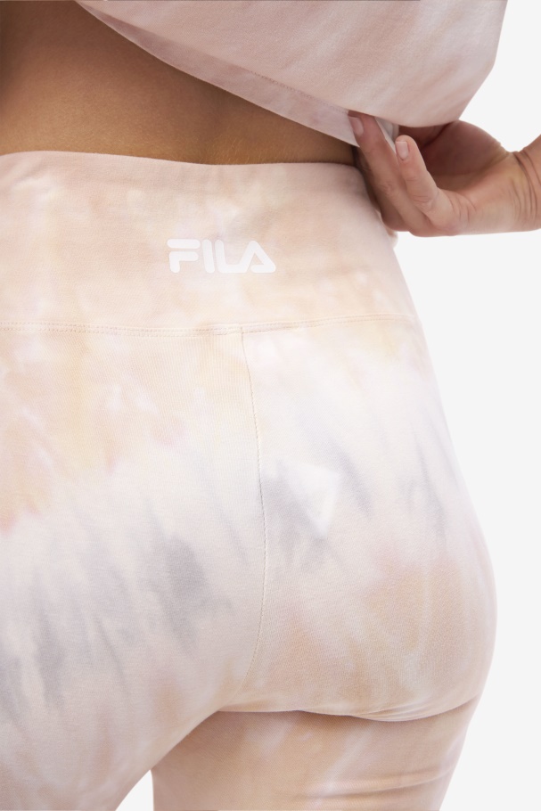 Fila UK Gardenia/White/Belgian Block Taima Tie Dye Bike Short
