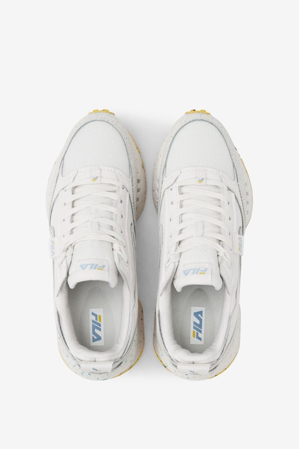 Women\'s Renno N-Generation Green Splatter White/White/Blue Fog Fila UK