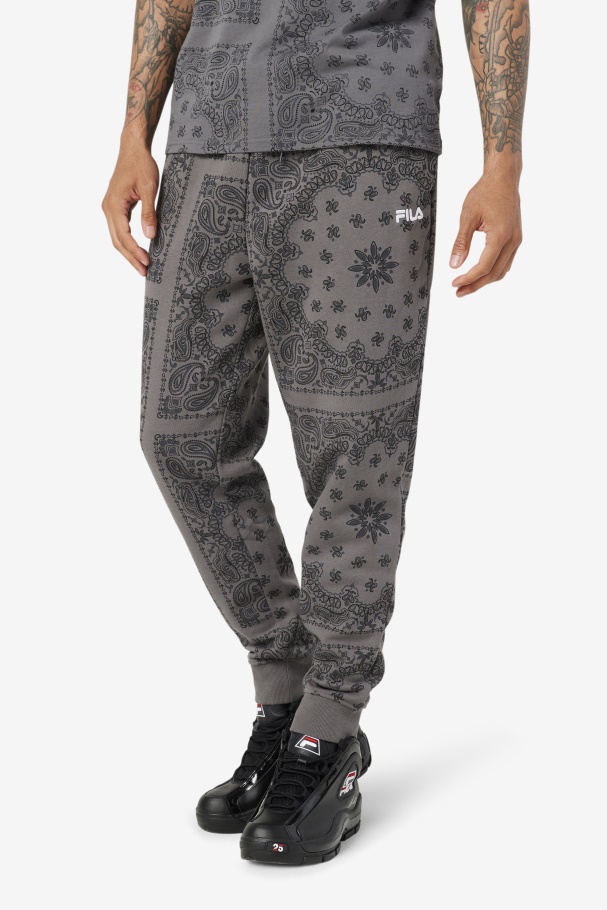 Hemlock Jogger Fila UK Thunderstorm/Bandana Print