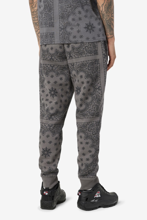 Hemlock Jogger Fila UK Thunderstorm/Bandana Print