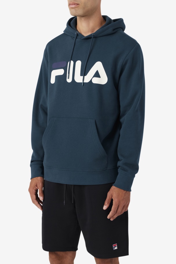 Fila UK Teal/Egret/Navy Samari Hoodie