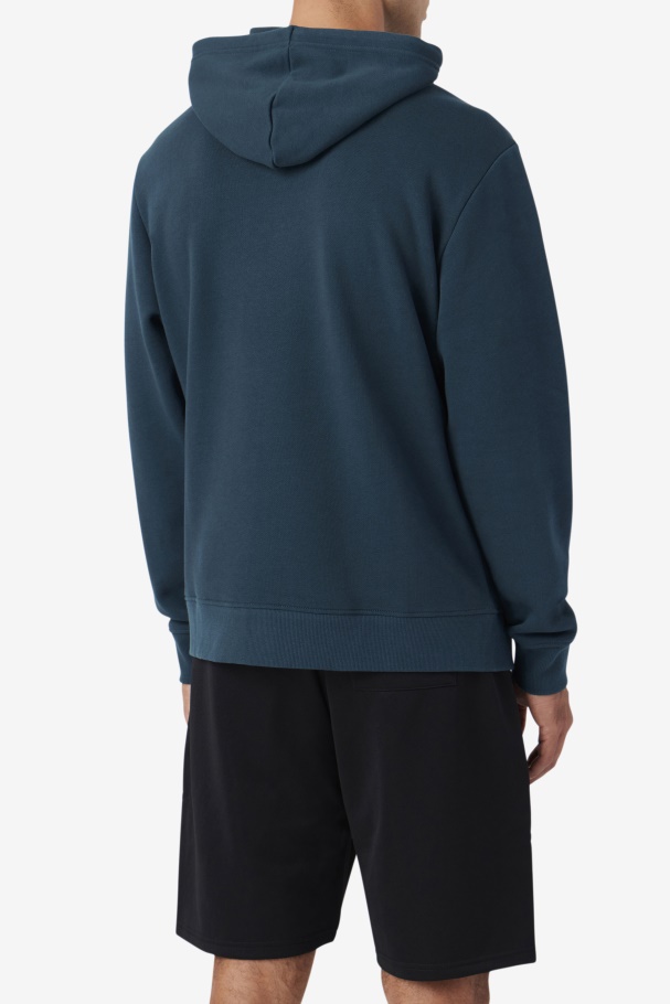 Fila UK Teal/Egret/Navy Samari Hoodie