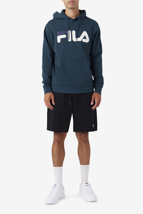 Fila UK Teal/Egret/Navy Samari Hoodie