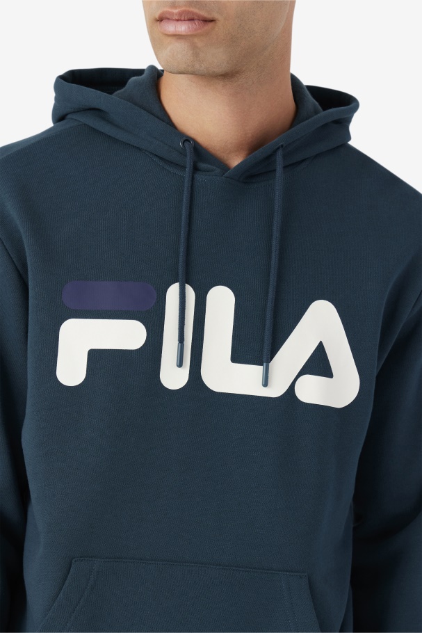 Fila UK Teal/Egret/Navy Samari Hoodie