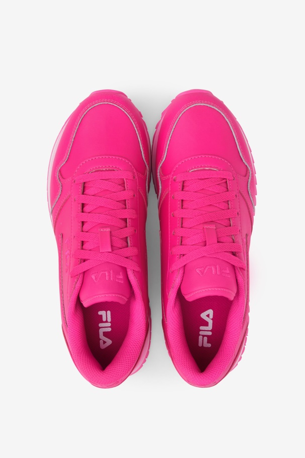 Fila UK Women\'s Orbit Stripe Pink Glo/Pink