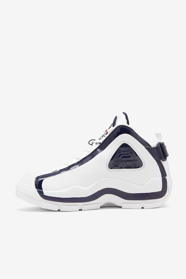 White/Navy/Red Men\'s Grant Hill 2 Fila UK