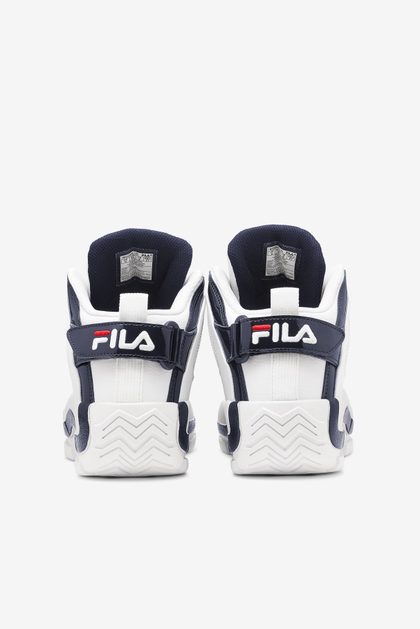 White/Navy/Red Men\'s Grant Hill 2 Fila UK
