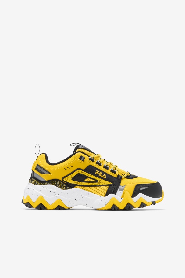 Fila UK Lemon/Black/White Women's Oakmont Tr