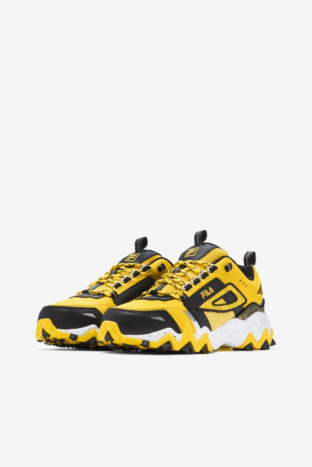 Fila UK Lemon/Black/White Women\'s Oakmont Tr