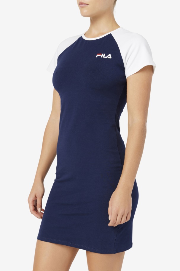 Kyra Dress Fila UK Navy