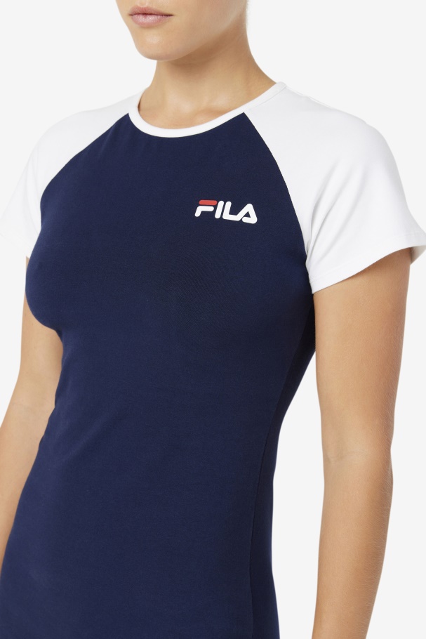 Kyra Dress Fila UK Navy